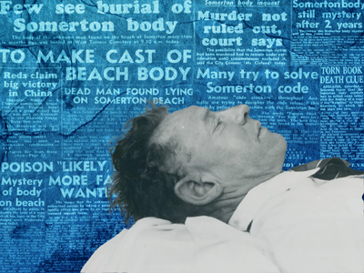 In 2022, researchers used DNA extracted from hairs left on the Somerton Man&#39;s death mask to identify him as Carl Webb, an electrical engineer from Melbourne.