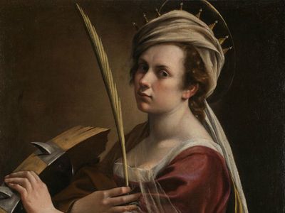 Artemisia Gentileschi, Self-Portrait as Saint Catherine of Alexandria, c. 1615-17