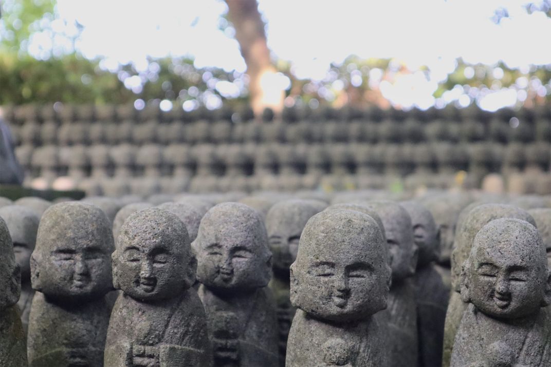 Jizo Statues Smithsonian Photo Contest Smithsonian Magazine