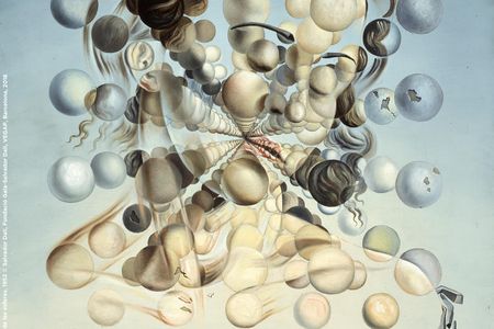 Salvador Dalí, "Gala Placidia. Galatea of the Spheres," 1952
