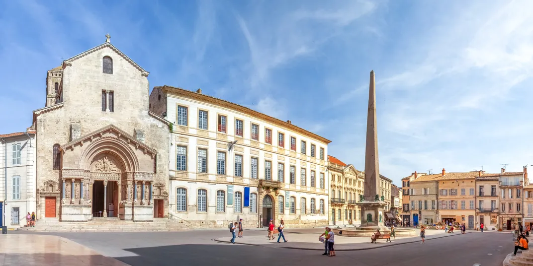 Square with Church of St. Trophime, Arles