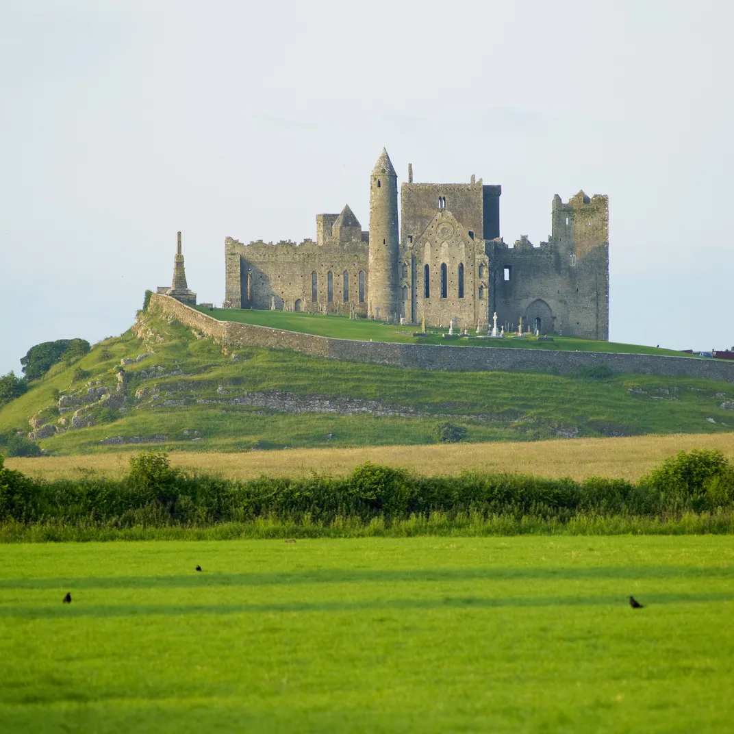 The Rock of Cashel, the traditional seat of the Kings of Munster