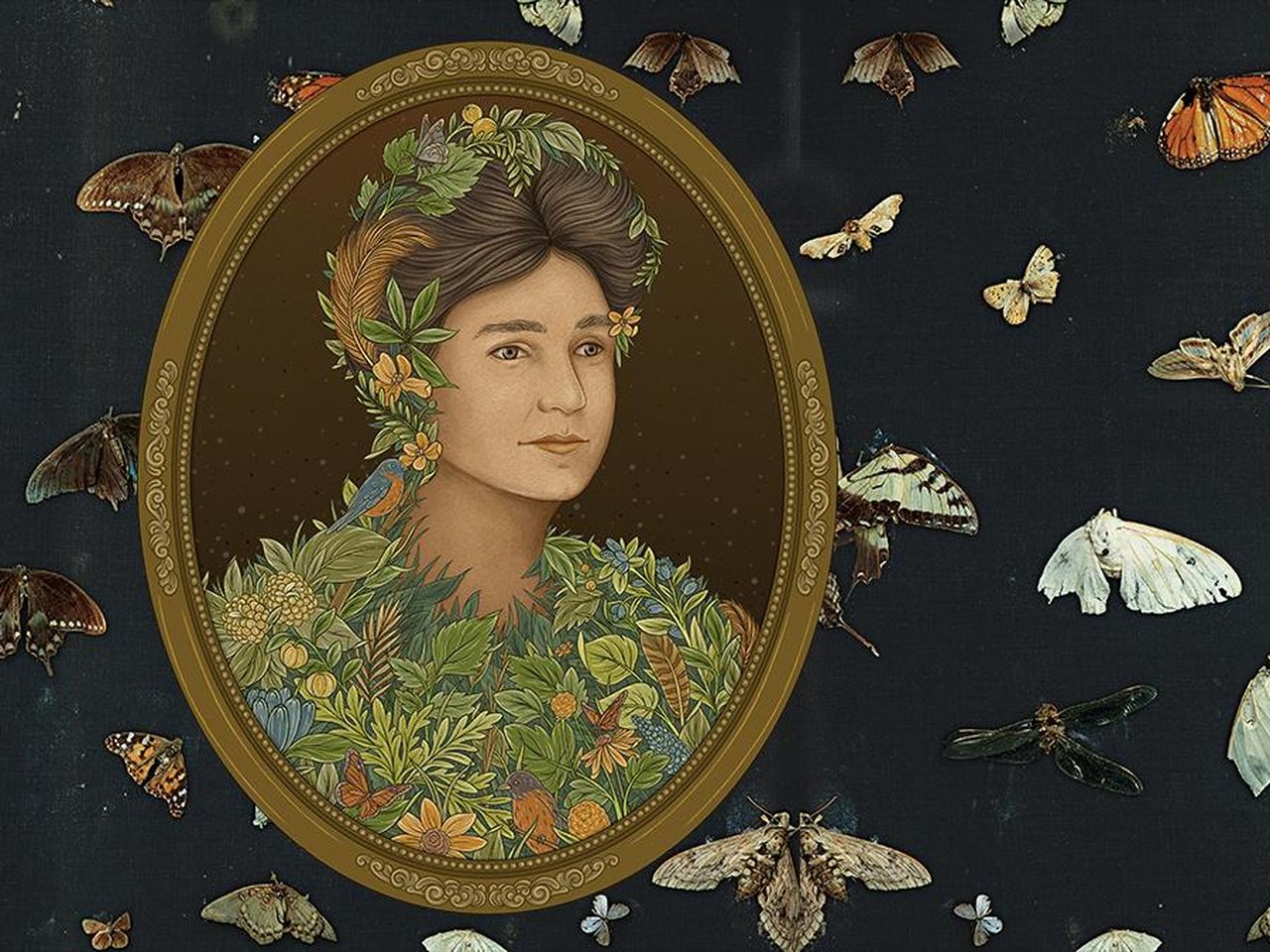 As Popular in Her Day as J.K. Rowling, Gene Stratton-Porter Wrote to the  Masses About America's Fading Natural Beauty, image size:1280x960