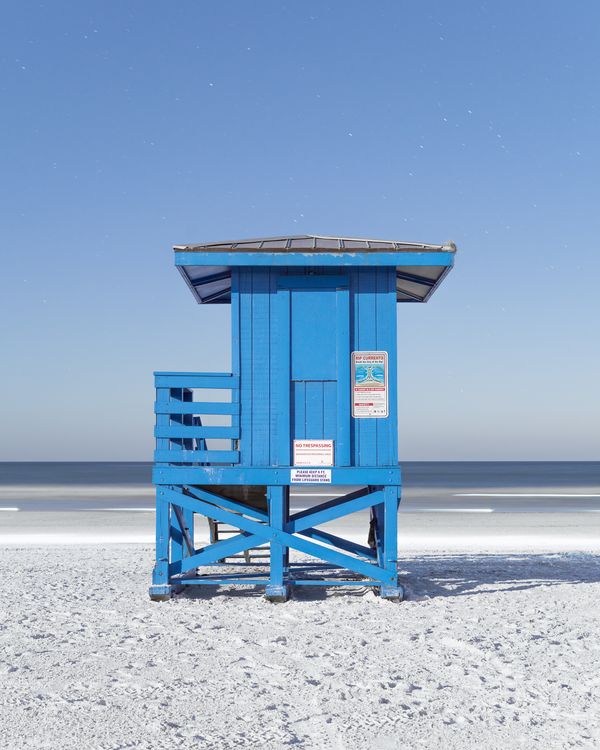 Lifeguard tower Blue (Siesta Key Beach, FL) thumbnail