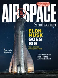 Cover of Airspace magazine issue from December 2021/January 2022