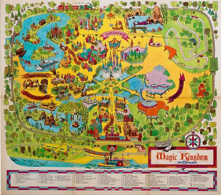 Walt Disney World Map