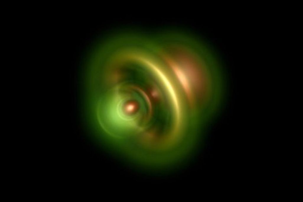 Helium atom