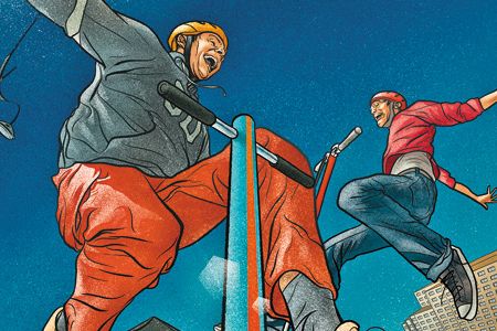 The pogo stick remained essentially unchanged for 80 years. Recently, three inventors have created powerful new gravity-defying machines that can leap over (small) buildings in a single bound.