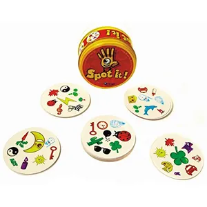 pot it and dobble card game table Board Game For Dobbles Kids Spot Cards It Go 