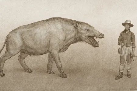 Based on Andrewsarchus&rsquo; skull size and the skull-to-body-size ratios of other hoofed predators called mesonychids, scientists estimated in 1924 that the beast was more than 12 feet long and about 6 feet tall. Reassessments of Andrewsarchus&rsquo; evolutionary tree, however, suggest this estimate is inaccurate.