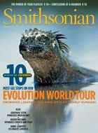 Cover of Smithsonian magazine issue from January 2012