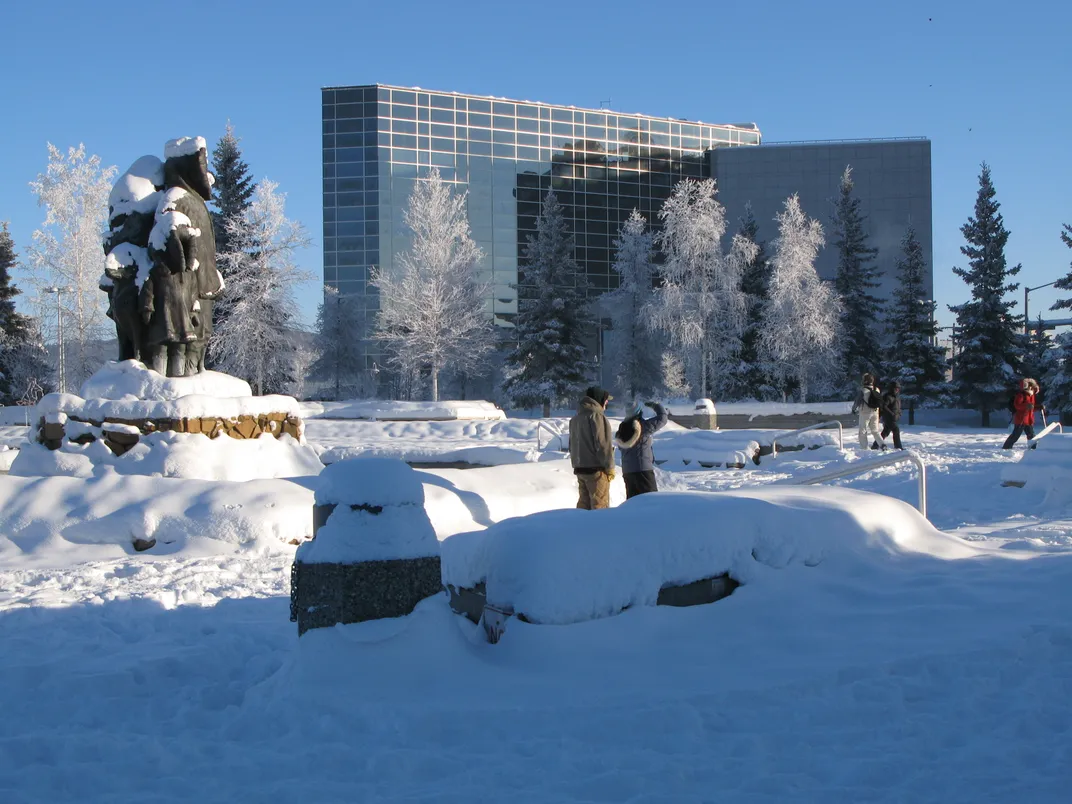 Golden Heart Park in Fairbanks. Credit: Chris Harper