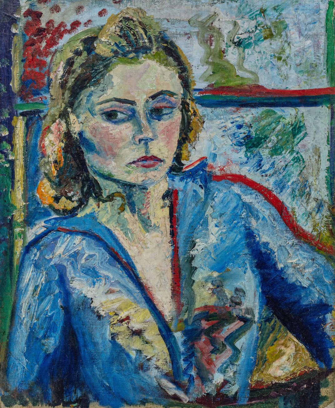 Self-Portrait, Mary Abbott, 1941