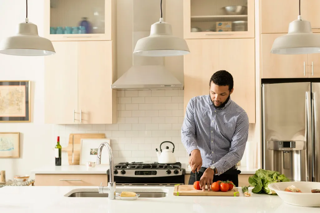Guy in Kitchen