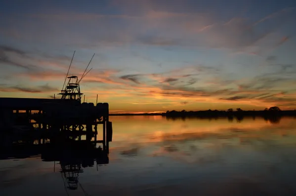 Silhouette Sunset on the Marsh thumbnail