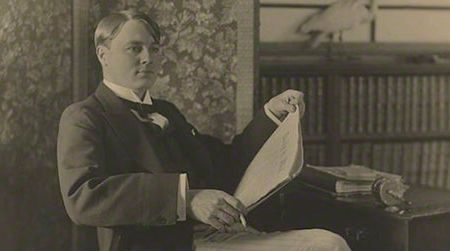 Alfred Harmsworth, 1st Viscount Northcliffe by Elliott & Fry in 1896