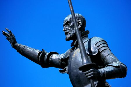 Miguel de Cervantes is best known for creating Don Quixote, a whimsical knight.