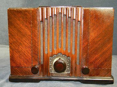A radio built in the 1930s.