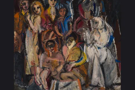 Grace Hartigan, Masquerade, 1954