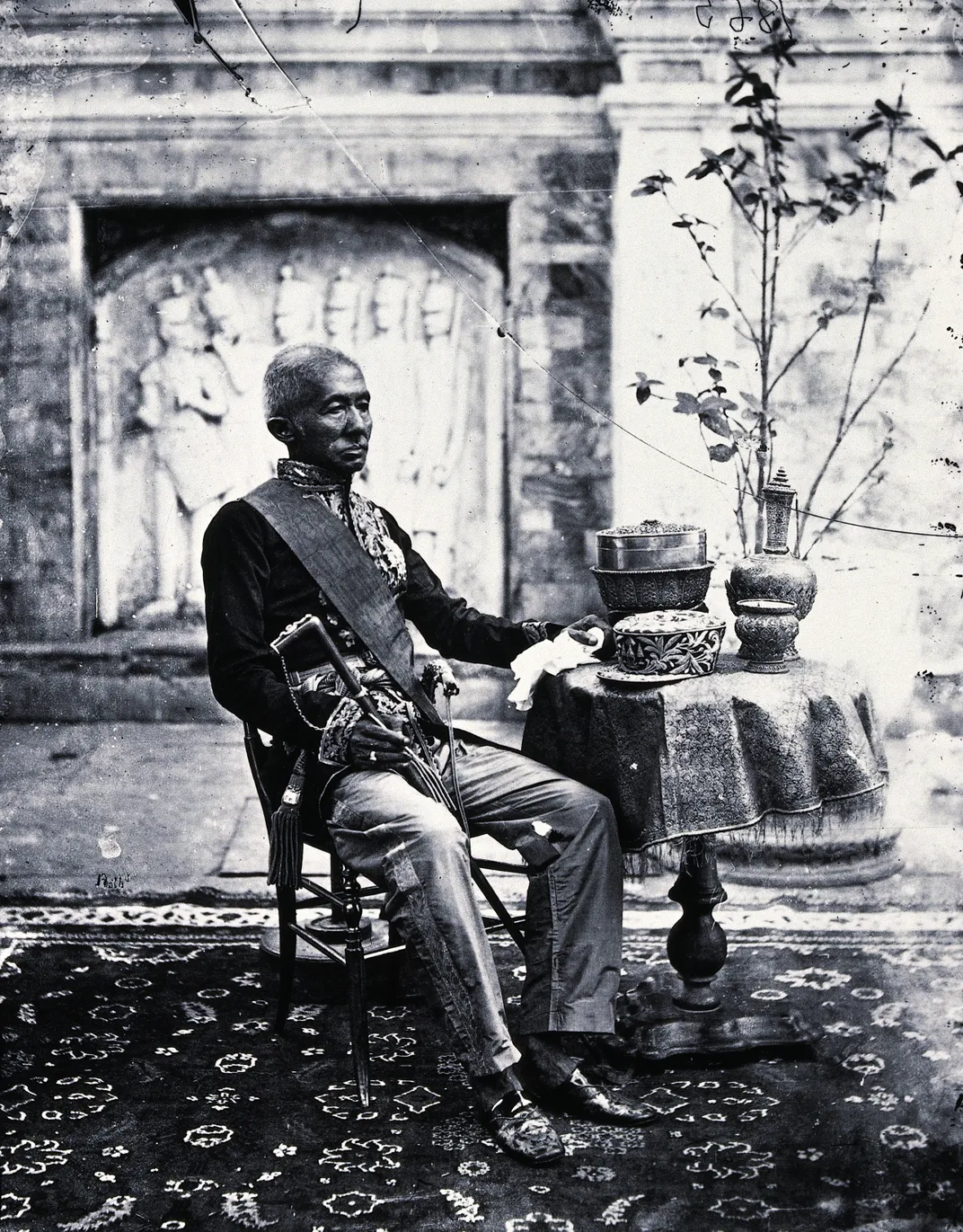 King Mongkut of Siam in Western dress