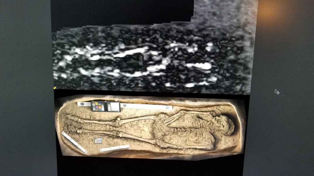 ground penetrating radar skeleton