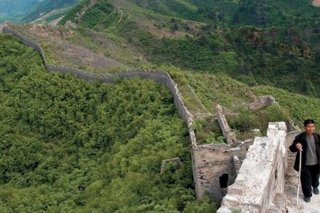 Sun Zhenyuan views preserving the wall as a sacred mission: “If you had an old house that people were damaging, wouldn’t you want to protect it?”