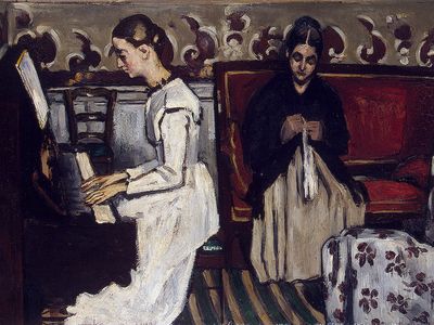The Overture to Tannhäuser: The Artist's Mother and Sister, 1868, Hermitage Museum, St. Petersburg
