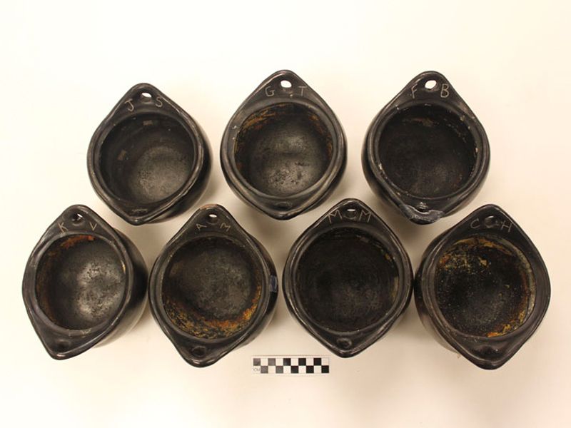 Clay pots