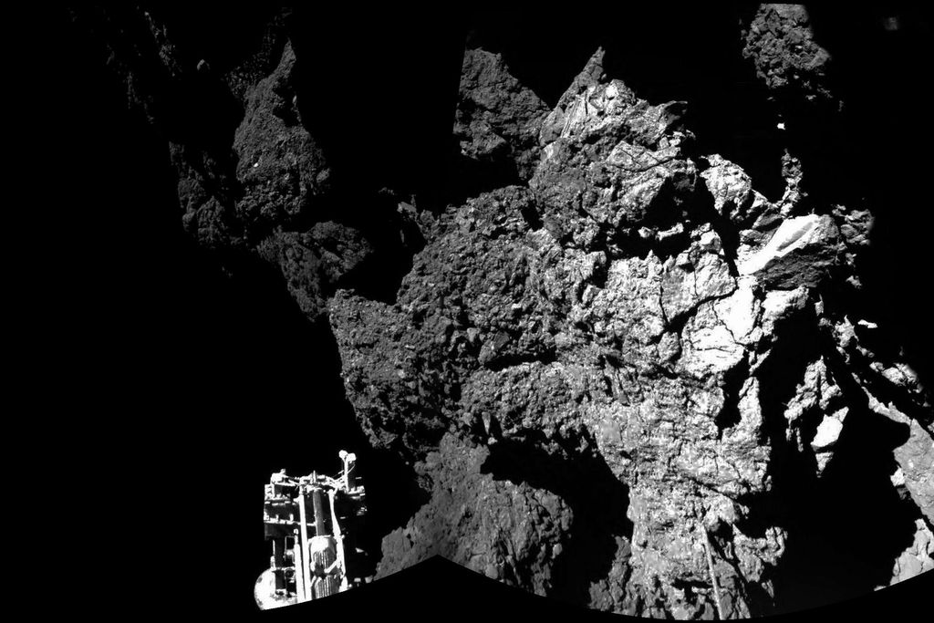 philae on comet