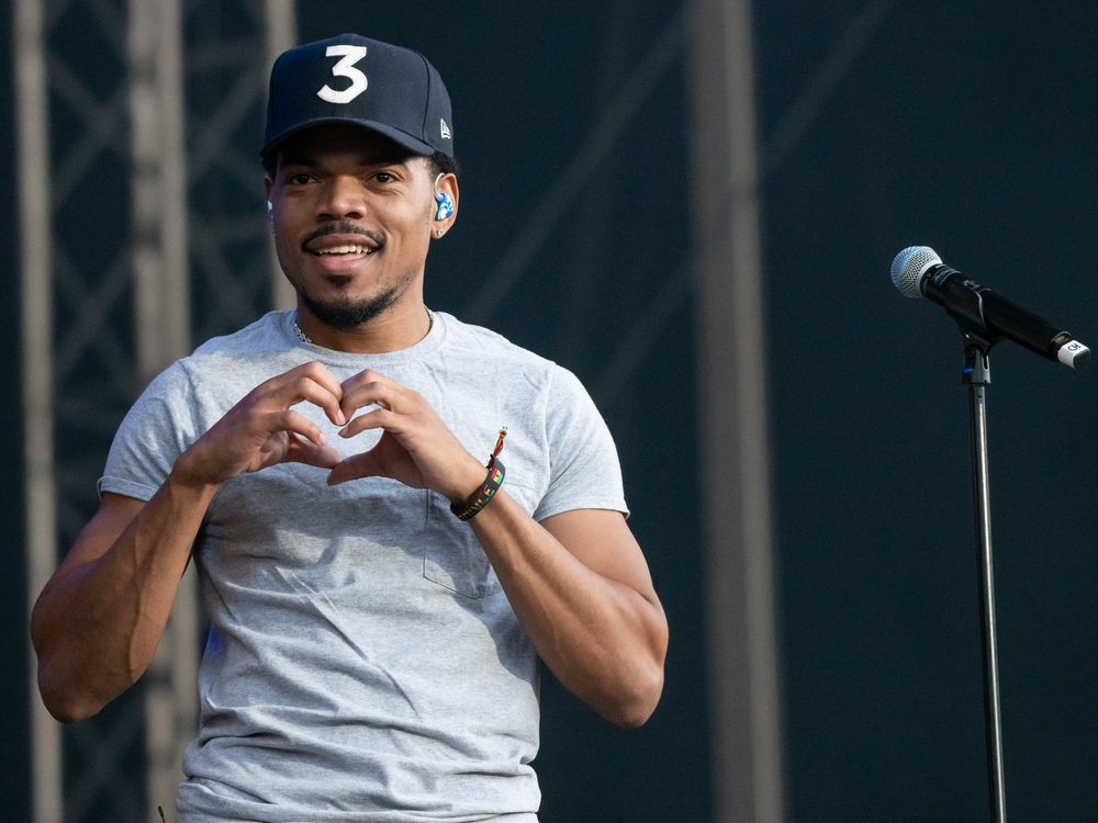 Chance the Rapper performs at Way out West on August 12, 2022 in Gothenburg, Sweden.