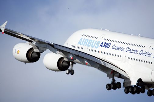 The giant airliner made its first flight two years ago today.