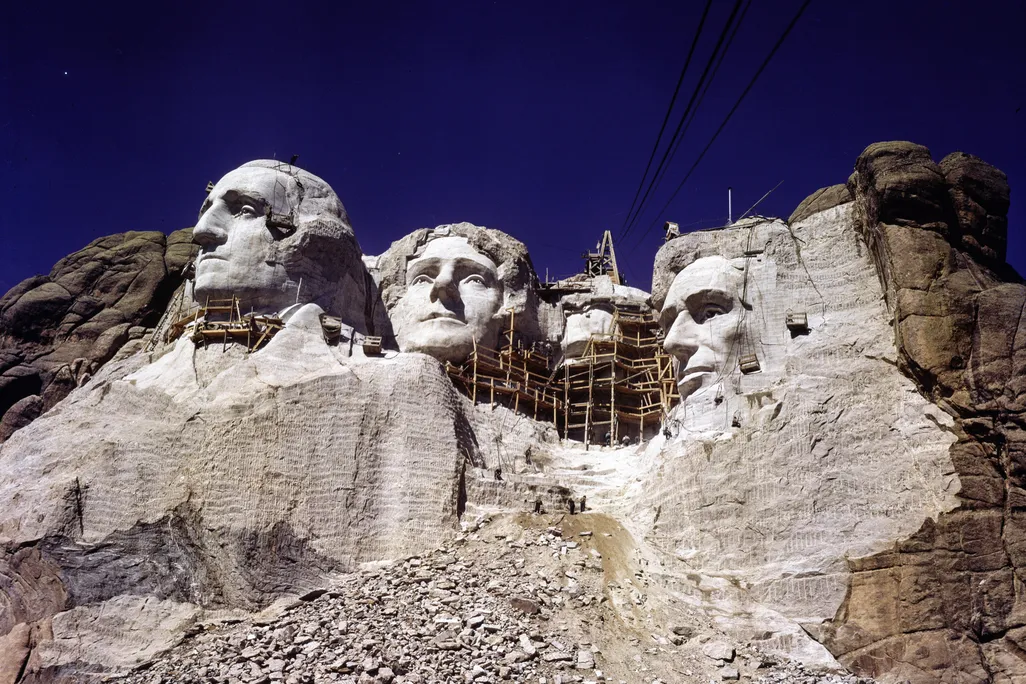 Mount Rushmore Construction