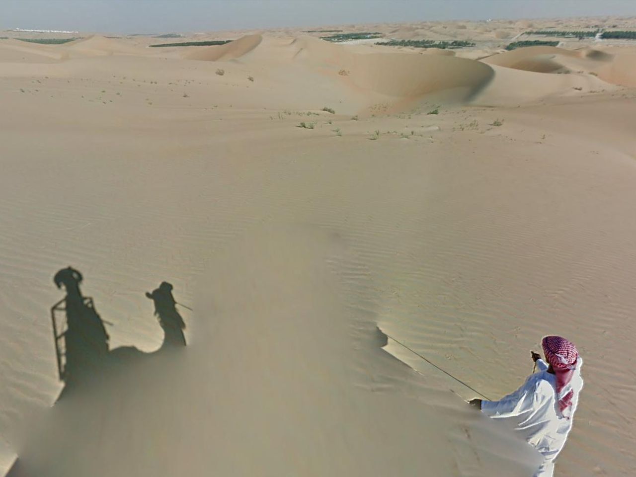 Google Maps an Oasis in the Desert From the Back of a Camel, image size:1280x960