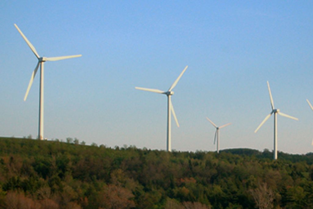 Wind turbines in Pennsylvania
