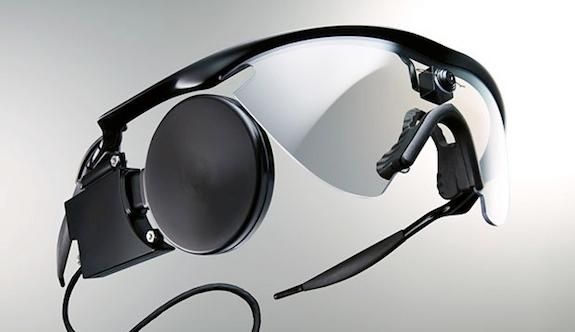 Users of the implant wear a pair of glasses