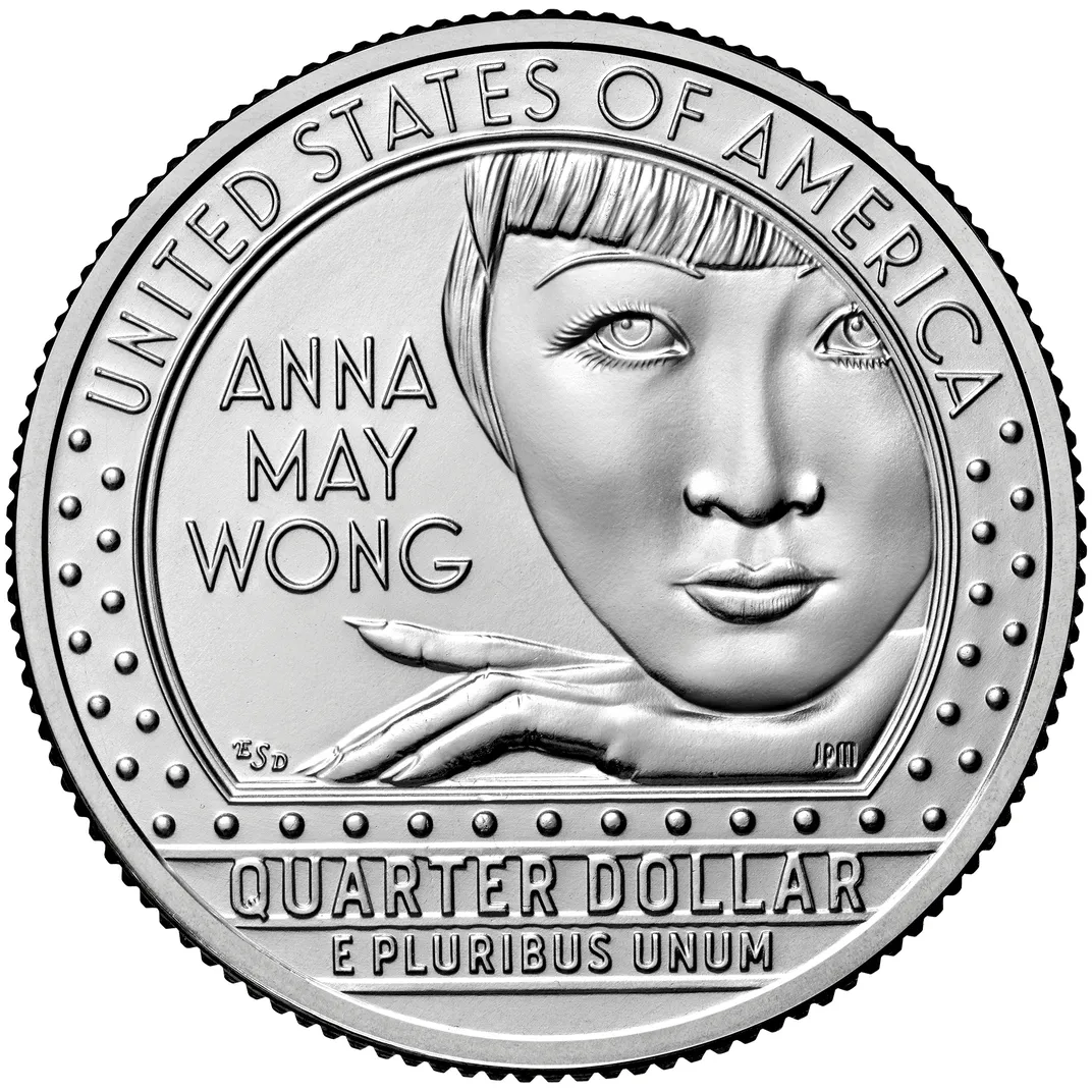 The Anna May Wong quarter