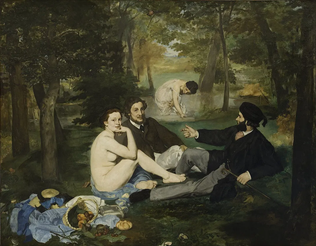 Manet's The Luncheon on the Grass