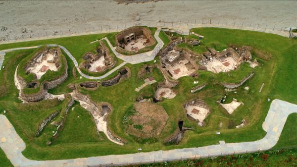 预览缩略图的苏格兰最神秘的石器时代定居点