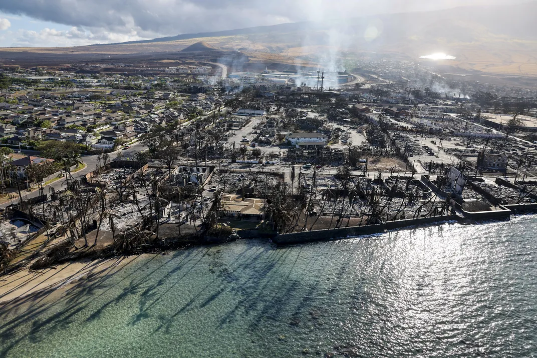 Lahaina wildfire August 2023
