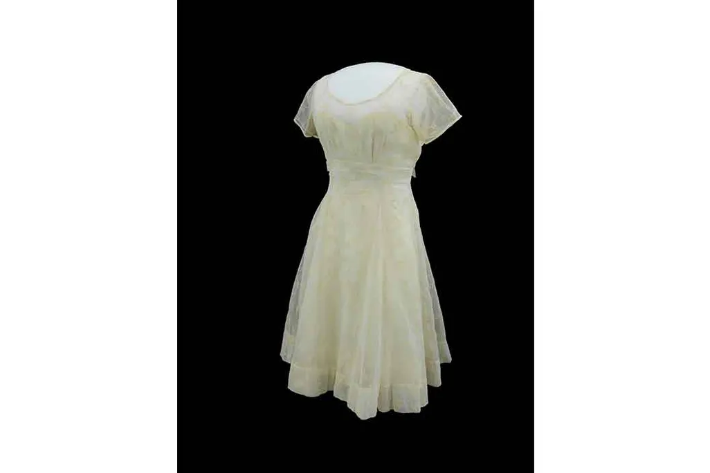 Graduation dress, Minnijean Brown