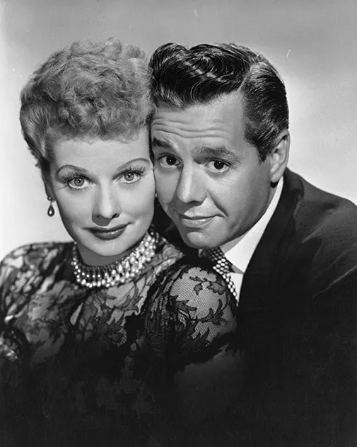 Lucille Ball and Desi Arnaz