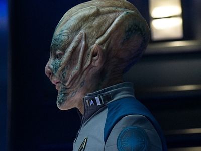For his cameo role as an alien in the new film, Star Trek Beyond, Jeff Bezos had to sit two hours in a makeup chair, but he says it was worth it. 