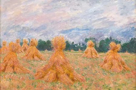 La Moisson,&nbsp;Blanche Hosched&eacute;-Monet, 1885