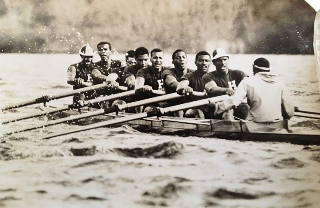 The Howard rowing team