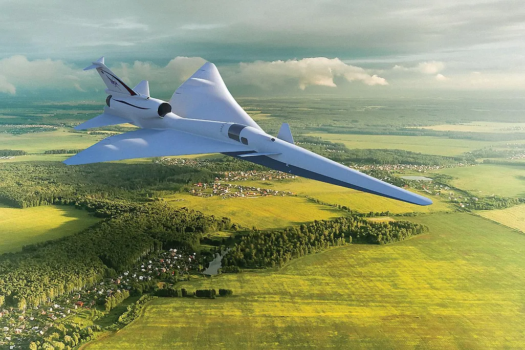 Artist’s conception of the X-59 QueSST