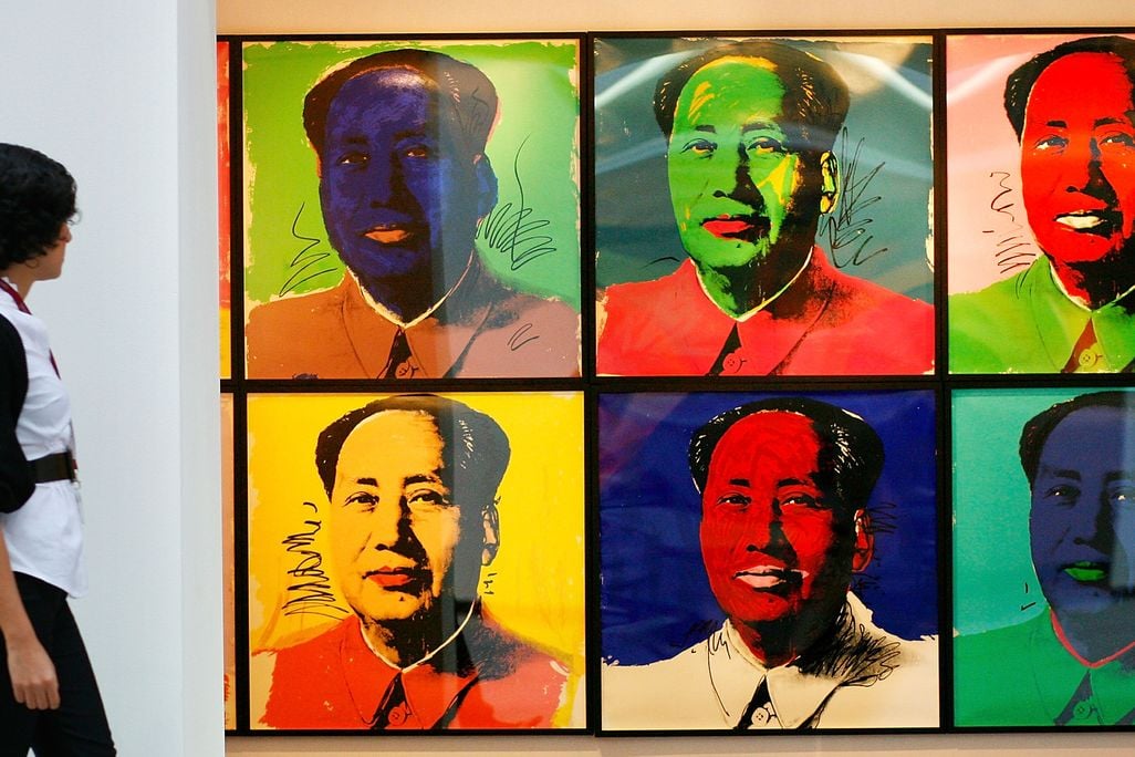 Mao Silkscreen by Andy Warhol