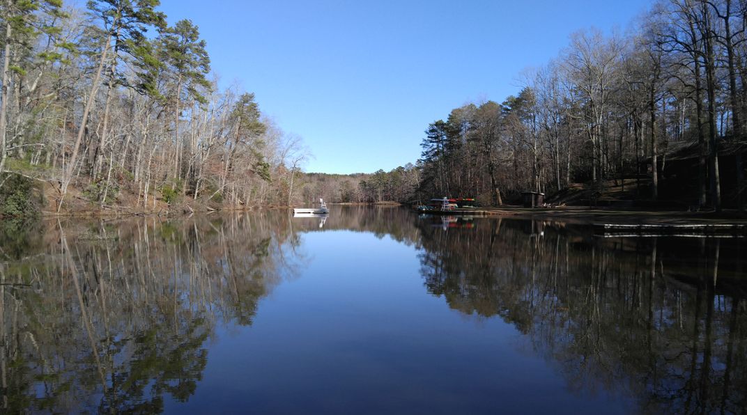 A view of the lake at Paris Mountain. | Smithsonian Photo Contest ...