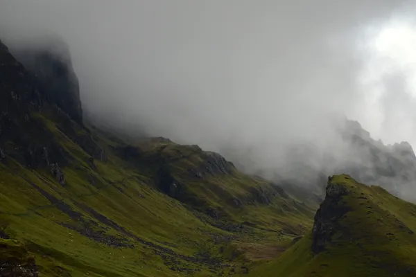 Low cloud above the Quiraing on the Isle of Skye thumbnail