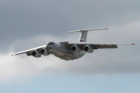 The Il-76MD transport, one contender for a cosmonaut rescue vehicle.