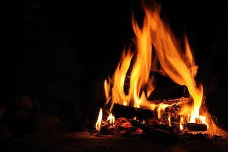 The bonfires of Samhain were said to welcome the spirits that could travel to Earth during this special time.